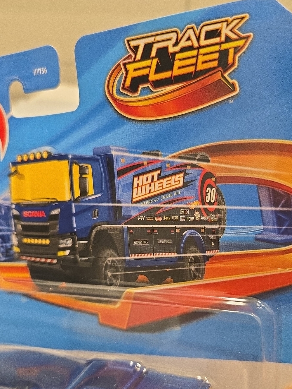 Hot WheelsTrack Fleet , Scania Rally Truck,New OCTB0076